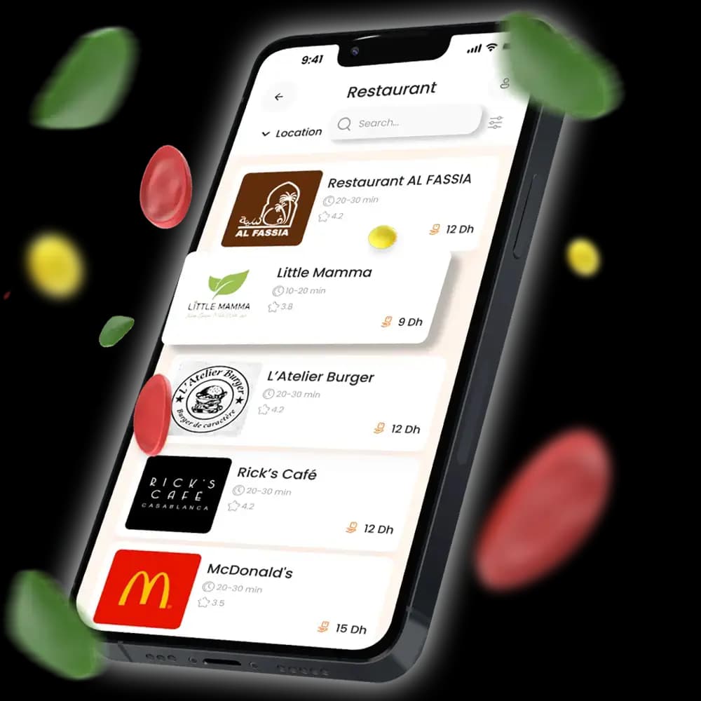 Tasty mobile app image 3d