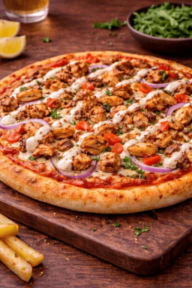 Pizza Poulet Pizza Poulet