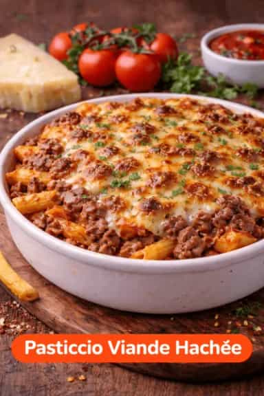 Pasticcio viande hachée Pasticcio viande hachée
